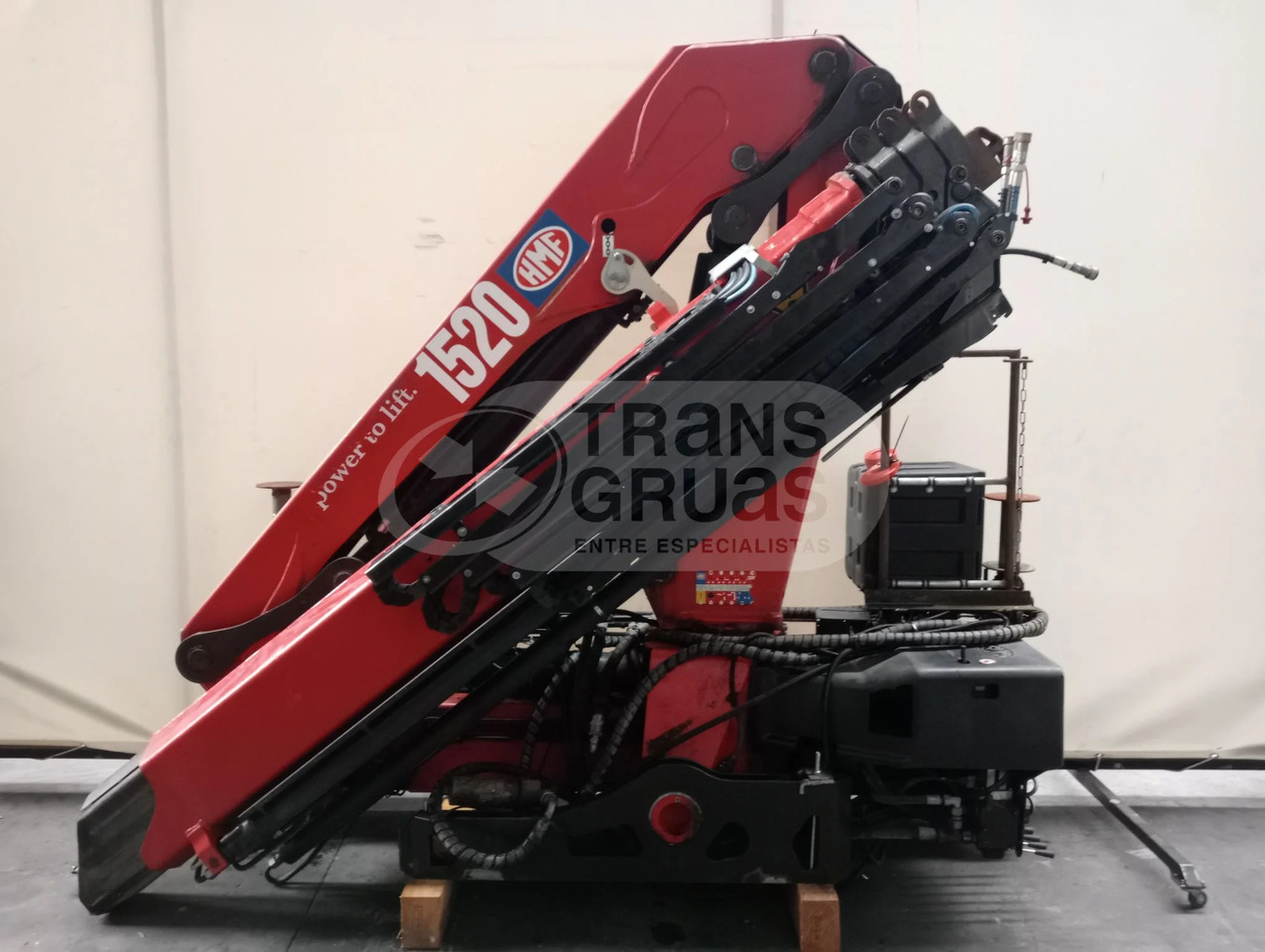 Grúa hidráulica HMF 1520 K4 - Lastbilkran: billede 2 Grúa hidráulica HMF 1520 K4 - Lastbilkran: billede 2