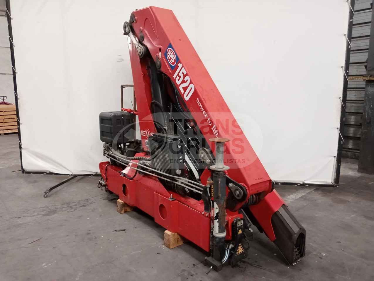 Grúa hidráulica HMF 1520 K4 - Lastbilkran: billede 3 Grúa hidráulica HMF 1520 K4 - Lastbilkran: billede 3