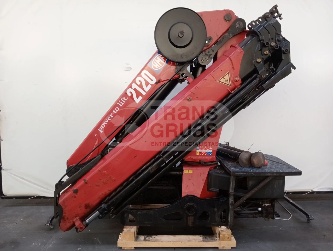 Grúa hidráulica HMF 2120 K RC - Lastbilkran: billede 2 Grúa hidráulica HMF 2120 K RC - Lastbilkran: billede 2