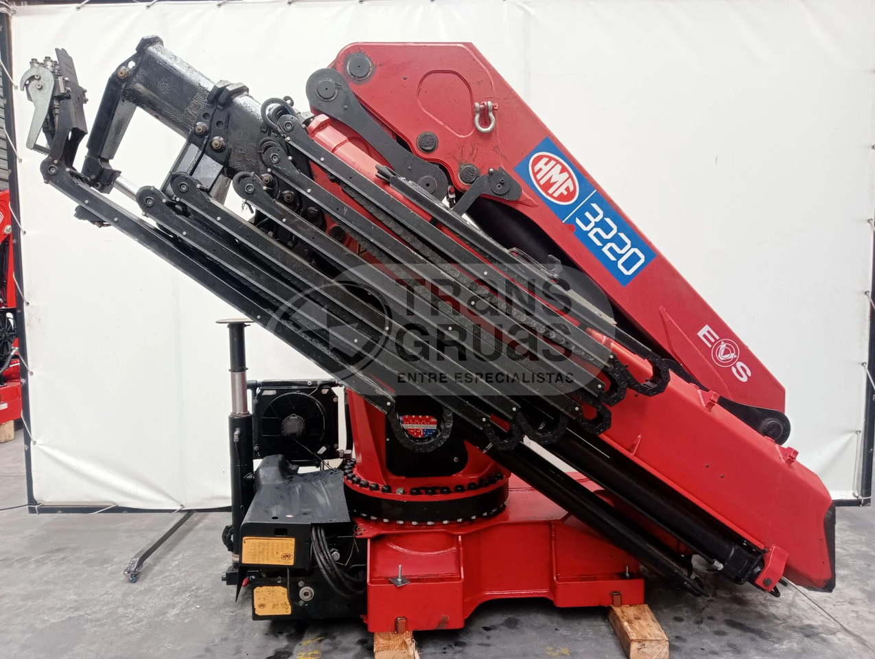 Grúa hidráulica HMF 3220 K6 - Lastbilkran: billede 3 Grúa hidráulica HMF 3220 K6 - Lastbilkran: billede 3