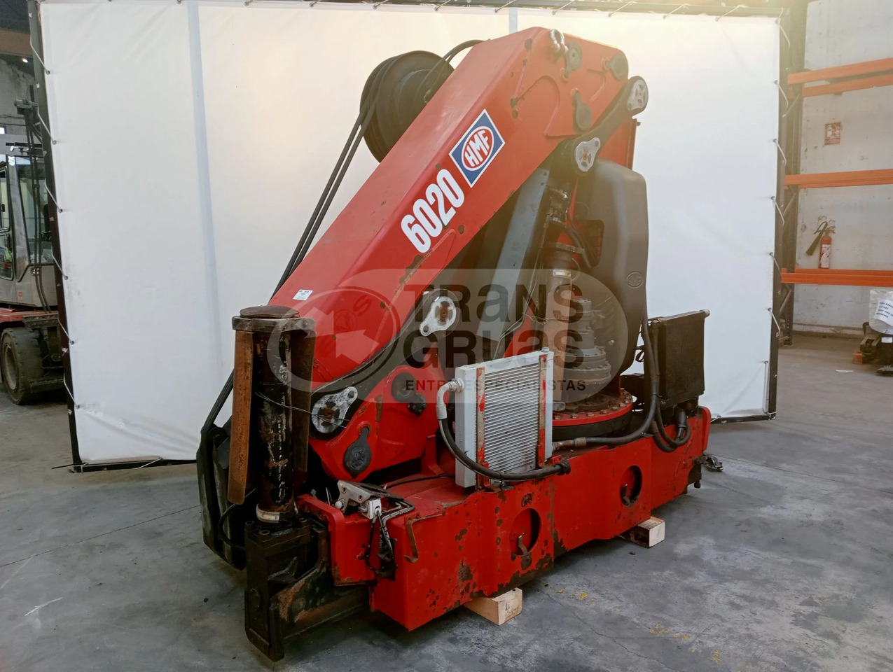 Grúa hidráulica HMF 6020 - Lastbilkran: billede 4 Grúa hidráulica HMF 6020 - Lastbilkran: billede 4