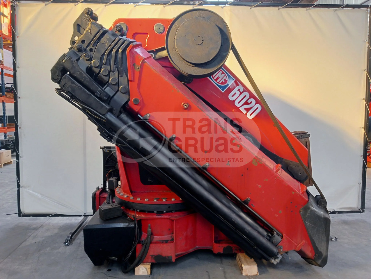 Grúa hidráulica HMF 6020 - Lastbilkran: billede 1 Grúa hidráulica HMF 6020 - Lastbilkran: billede 1