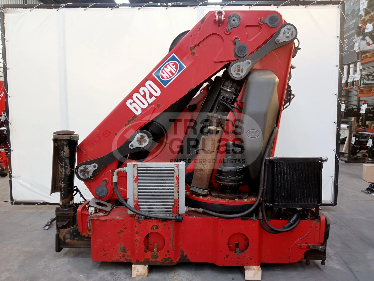 Grúa hidráulica HMF 6020 - Lastbilkran: billede 2 Grúa hidráulica HMF 6020 - Lastbilkran: billede 2