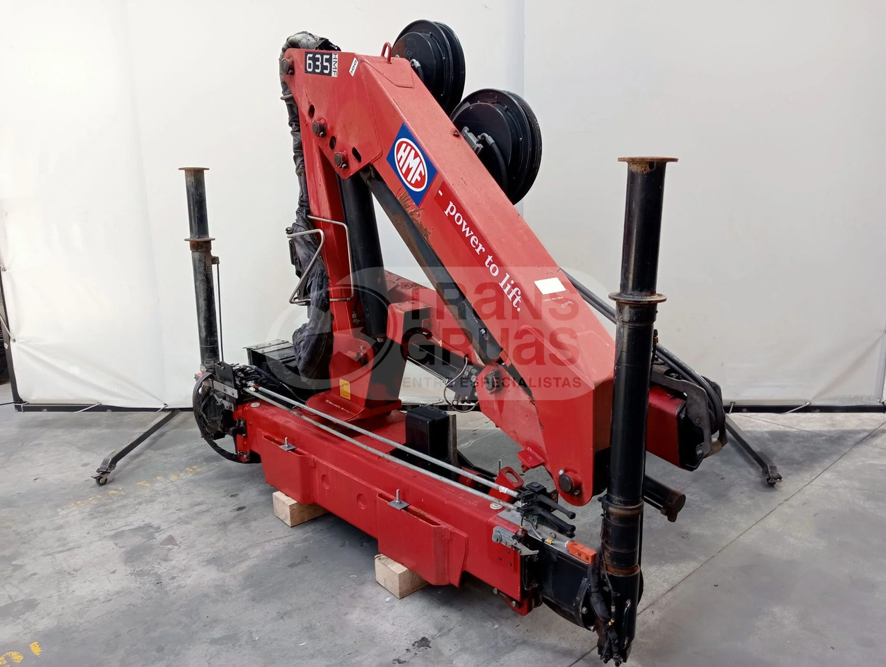 Grúa hidráulica HMF 635 K2 - Lastbilkran: billede 2 Grúa hidráulica HMF 635 K2 - Lastbilkran: billede 2