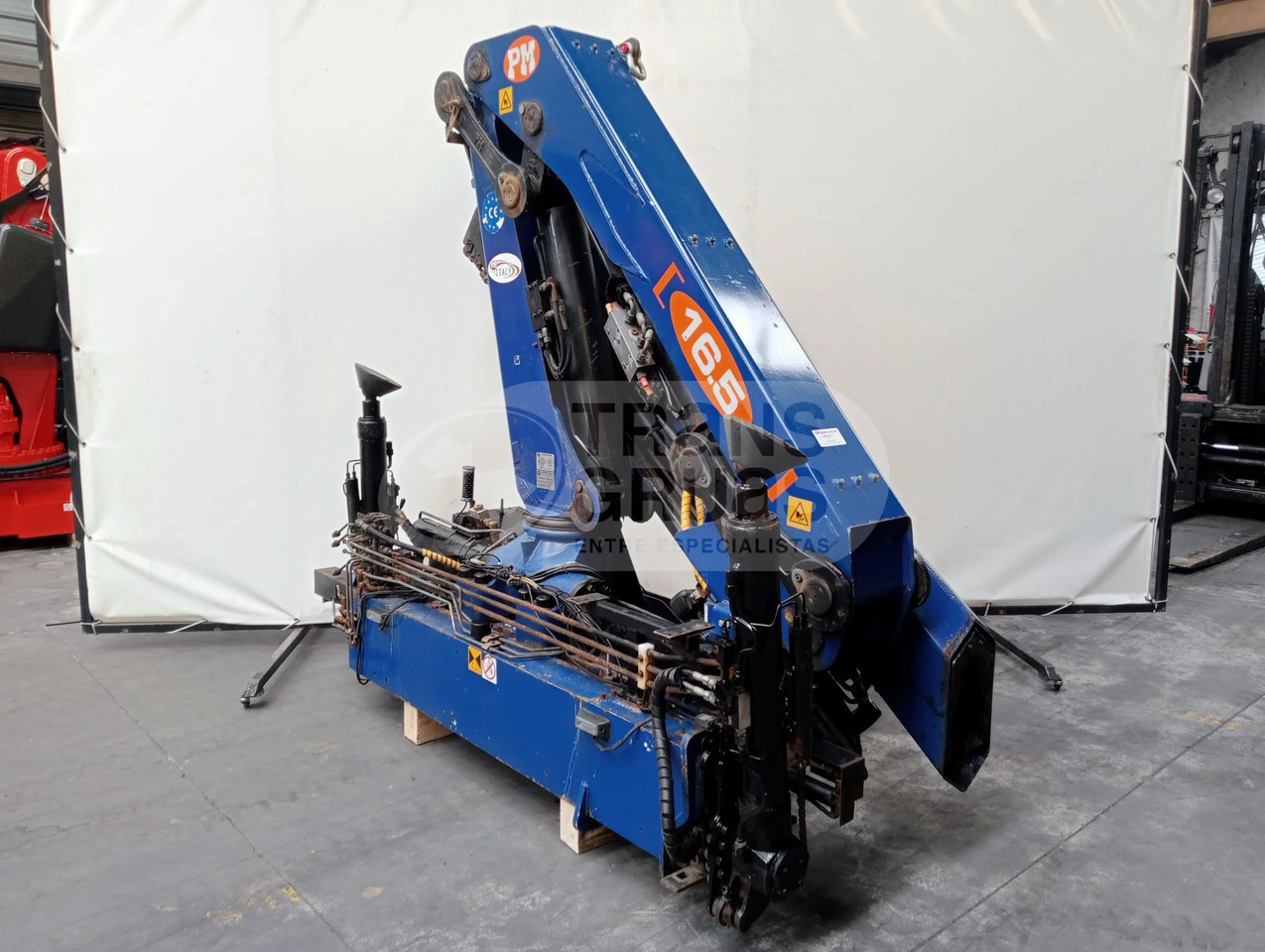 Grúa hidráulica PM 16524 - Lastbilkran: billede 4 Grúa hidráulica PM 16524 - Lastbilkran: billede 4