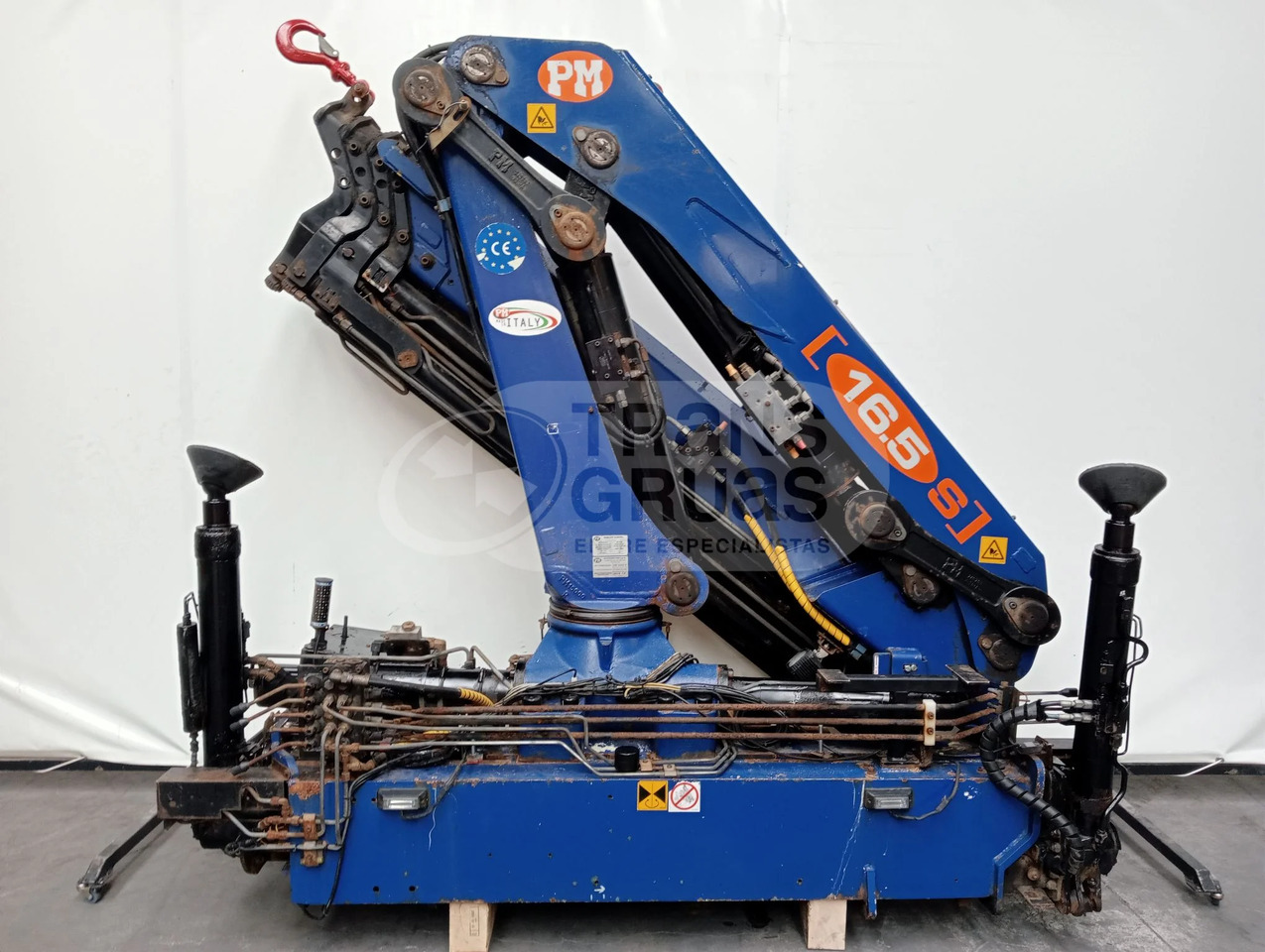 Grúa hidráulica PM 16524 - Lastbilkran: billede 2 Grúa hidráulica PM 16524 - Lastbilkran: billede 2