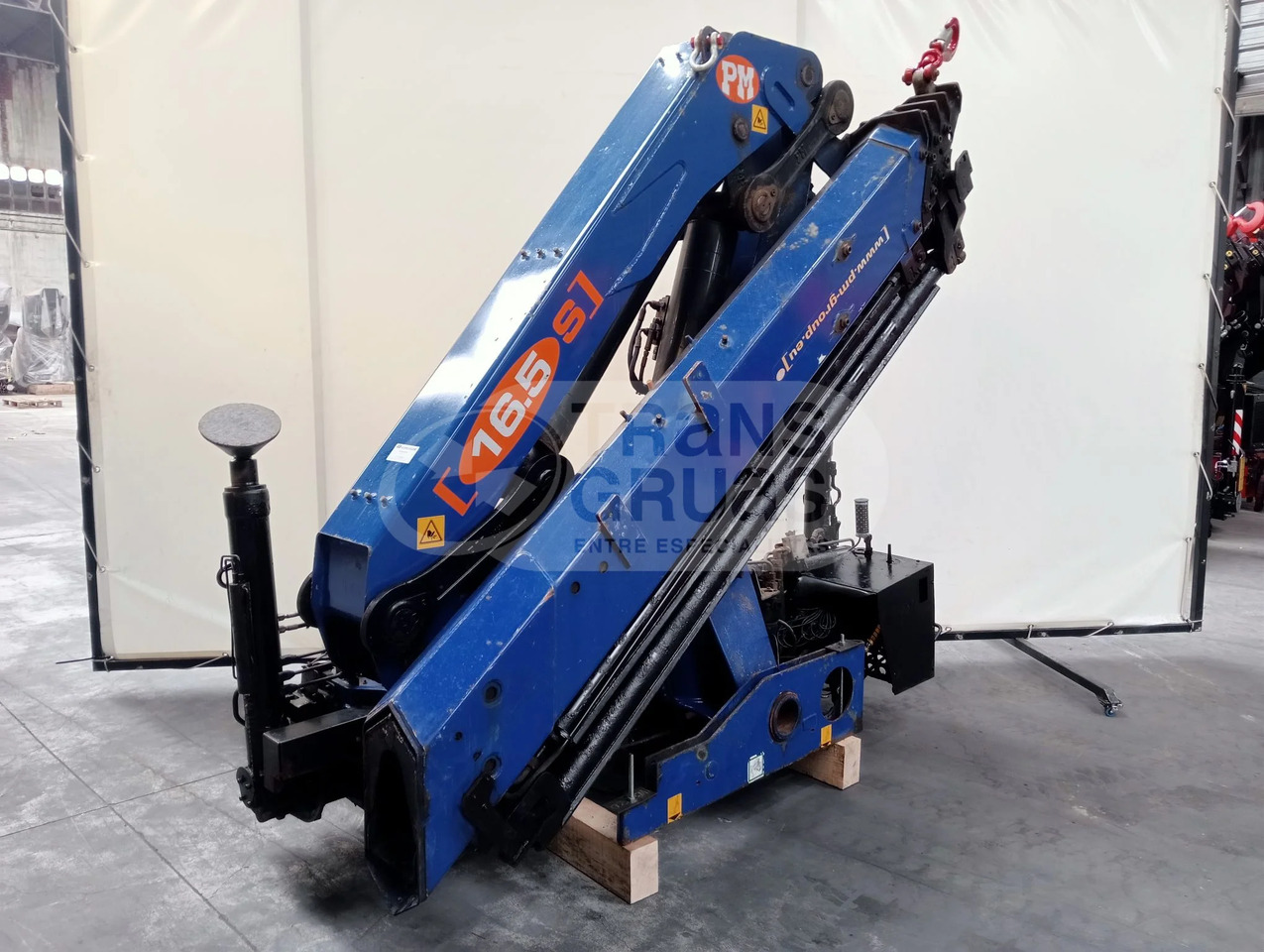 Grúa hidráulica PM 16524 - Lastbilkran: billede 3 Grúa hidráulica PM 16524 - Lastbilkran: billede 3