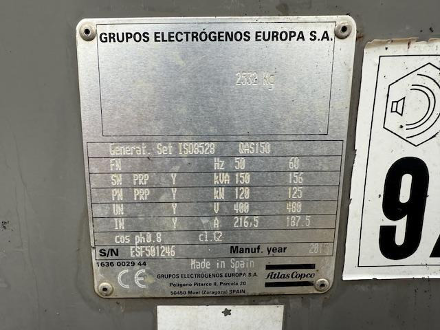 Atlas Copco QAS 150 - Strømgenerator: billede 5 Atlas Copco QAS 150 - Strømgenerator: billede 5
