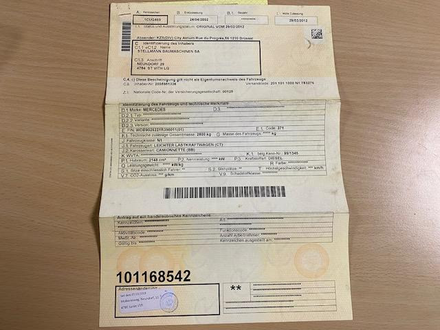 Mercedes 211 CDI B2C - Ladbil, Mandskabsbil: billede 5 Mercedes 211 CDI B2C - Ladbil, Mandskabsbil: billede 5