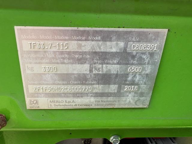 Merlo TF 33.7-115 mit Kabelbrand - Teleskop truck: billede 5 Merlo TF 33.7-115 mit Kabelbrand - Teleskop truck: billede 5