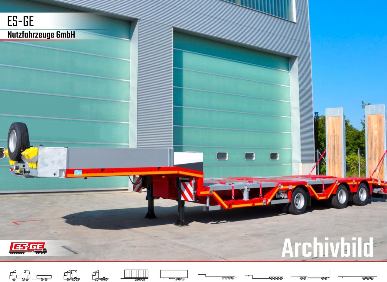 Faymonville MAX Trailer MAX100 Semi-Tieflader Radmulden - Nedbygget platform sættevogn: billede 1 Faymonville MAX Trailer MAX100 Semi-Tieflader Radmulden - Nedbygget platform sættevogn: billede 1