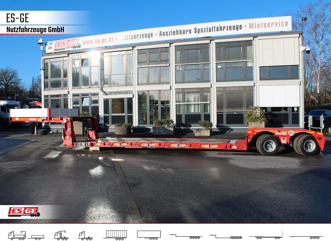 Faymonville Megamax Tiefbett 2x10 t Faymonville Megamax Tiefbett 2x10 t, Bolzen-Laschen-Kupplung - Nedbygget platform sættevogn: billede 5 Faymonville Megamax Tiefbett 2x10 t Faymonville Megamax Tiefbett 2x10 t, Bolzen-Laschen-Kupplung - Nedbygget platform sættevogn: billede 5