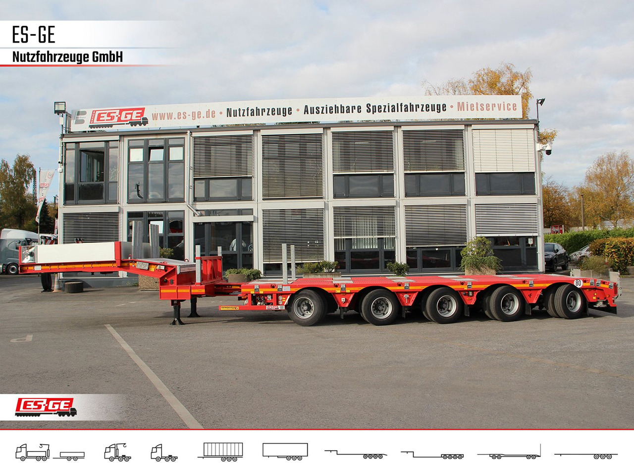 Faymonville Multimax Satteltieflader - hydr. gelenkt - Nedbygget platform sættevogn: billede 5 Faymonville Multimax Satteltieflader - hydr. gelenkt - Nedbygget platform sættevogn: billede 5