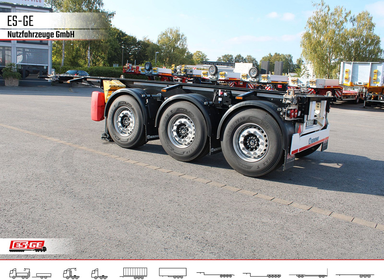 Krone Box Liner 3-Achs-Containerchassis 20' - Containerbil/ Veksellad sættevogn: billede 1 Krone Box Liner 3-Achs-Containerchassis 20' - Containerbil/ Veksellad sættevogn: billede 1