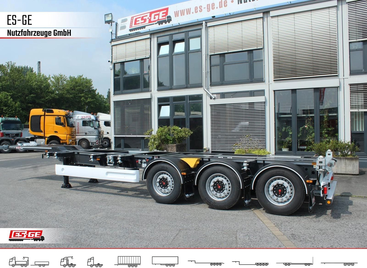 Wielton 3-Achs-Containerchassis - multifunktional - Containerbil/ Veksellad sættevogn: billede 1 Wielton 3-Achs-Containerchassis - multifunktional - Containerbil/ Veksellad sættevogn: billede 1