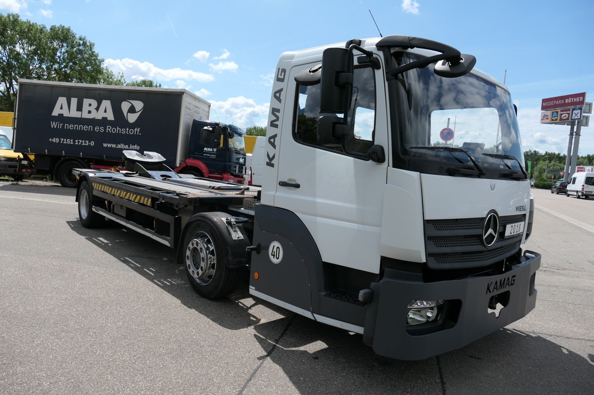 MERCEDES-BENZ Kamag Wiesel WBH 25 Wiesel Umsetzfahrzeug - Containerbil/ Veksellad lastbil: billede 3 MERCEDES-BENZ Kamag Wiesel WBH 25 Wiesel Umsetzfahrzeug - Containerbil/ Veksellad lastbil: billede 3