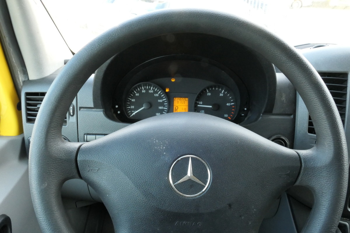 Varebil med kasse MERCEDES-BENZ SPRINTER 310 CDI MAXI EURO-5 KOFFER REGALE KAMER: billede 12