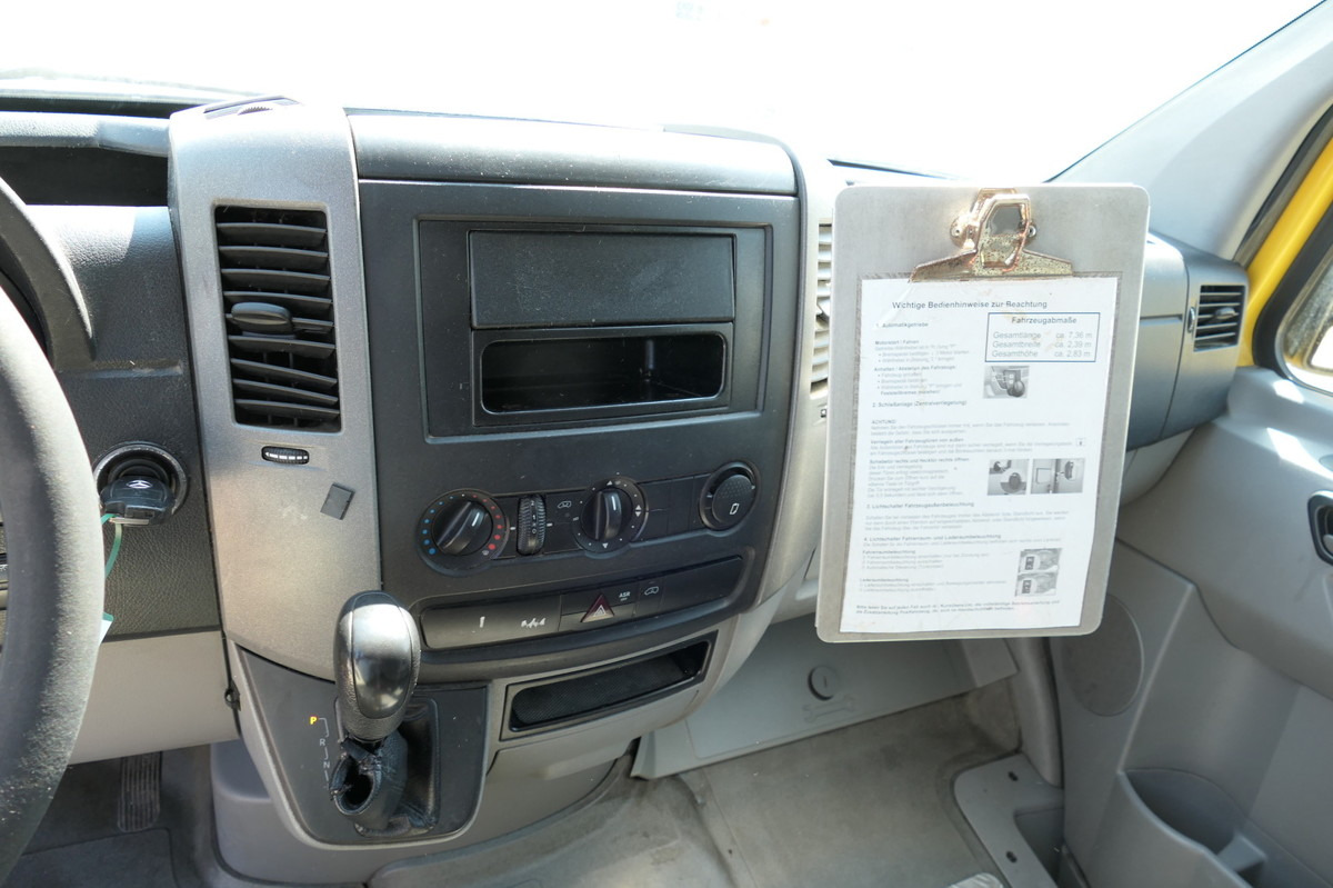 Varebil med kasse MERCEDES-BENZ SPRINTER 310 CDI MAXI EURO-5 KOFFER REGALE KAMER: billede 12