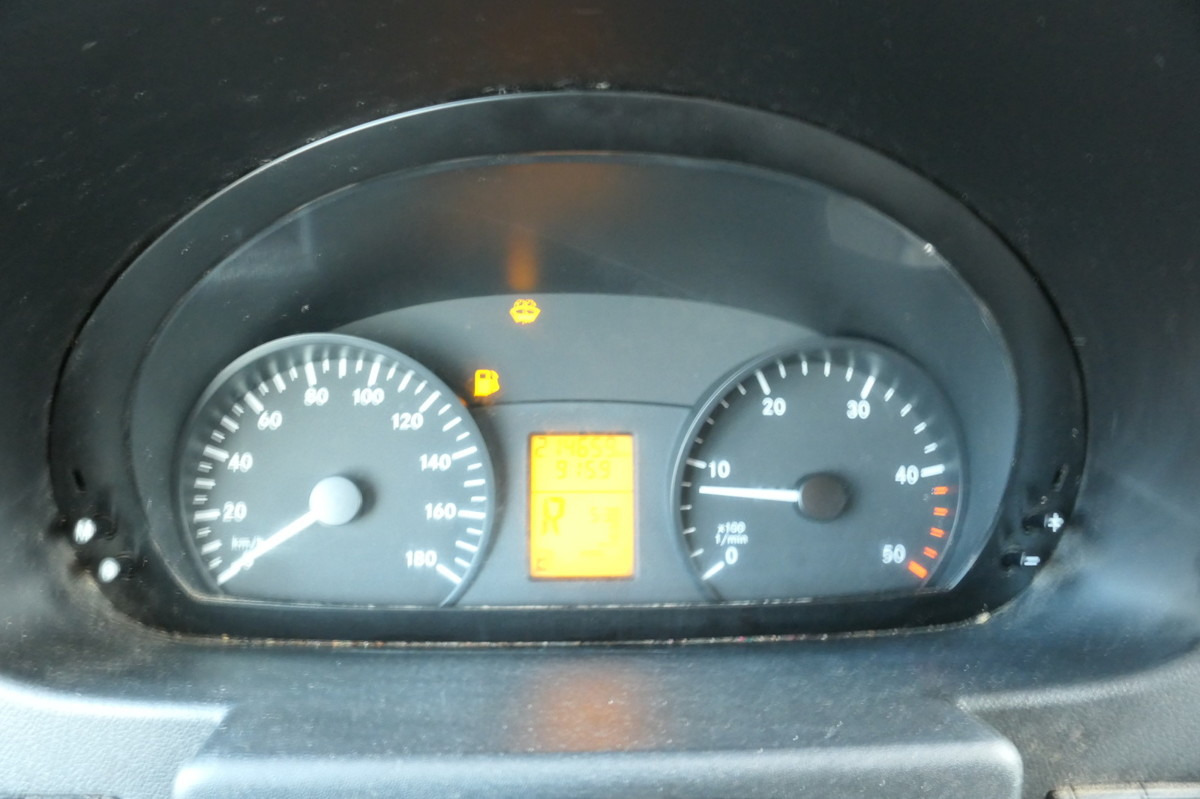 Varebil med kasse MERCEDES-BENZ SPRINTER 310 CDI MAXI EURO-5 KOFFER REGALE KAMER: billede 13