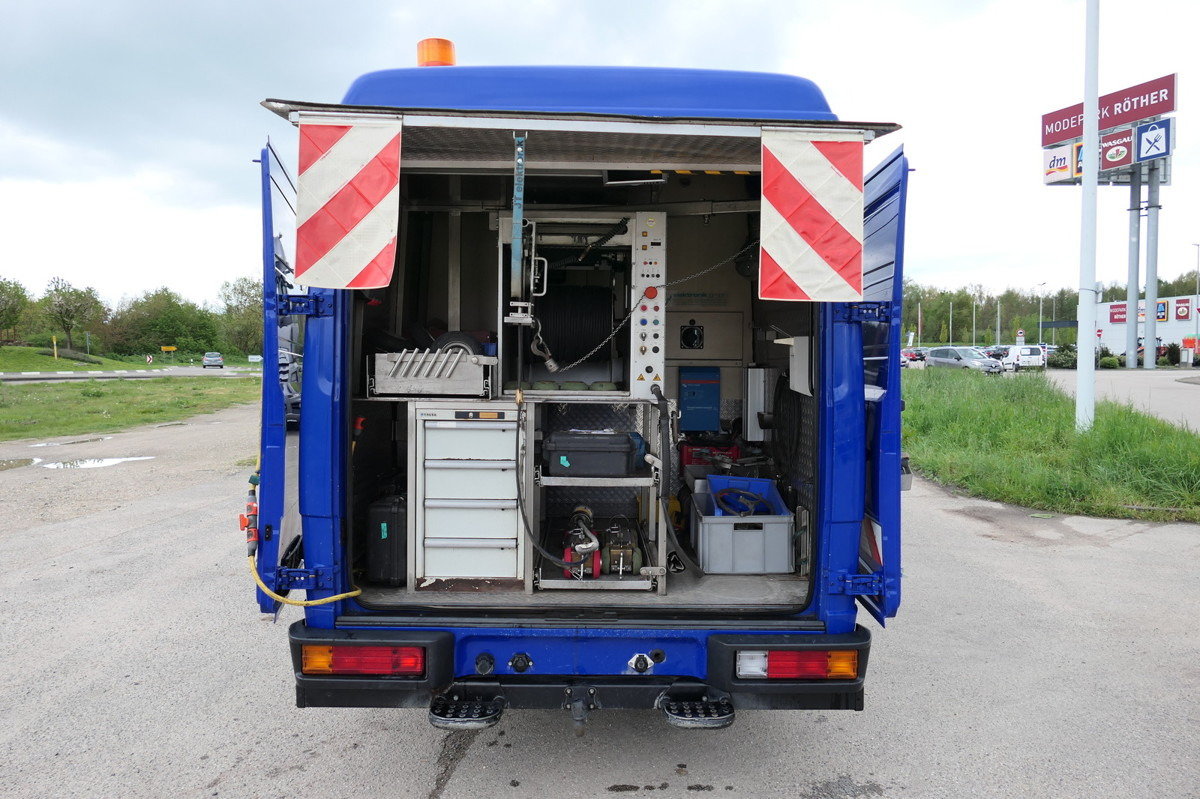 MERCEDES-BENZ Vario 816 D Kanalinspektion Kanal TV Standheizun - Slamsugemaskine: billede 1 MERCEDES-BENZ Vario 816 D Kanalinspektion Kanal TV Standheizun - Slamsugemaskine: billede 1