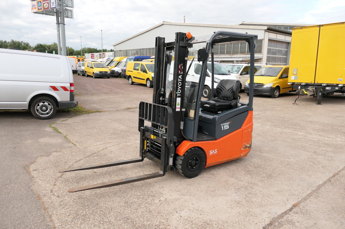 TOYOTA 7 FBEST 15 DUPLEX 4-VENTIL 3-Rad - El gaffeltruck: billede 2 TOYOTA 7 FBEST 15 DUPLEX 4-VENTIL 3-Rad - El gaffeltruck: billede 2