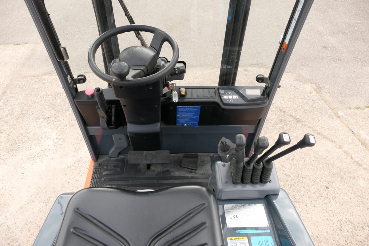 TOYOTA 7 FBEST 15 DUPLEX 4-VENTIL 3-Rad - El gaffeltruck: billede 5 TOYOTA 7 FBEST 15 DUPLEX 4-VENTIL 3-Rad - El gaffeltruck: billede 5