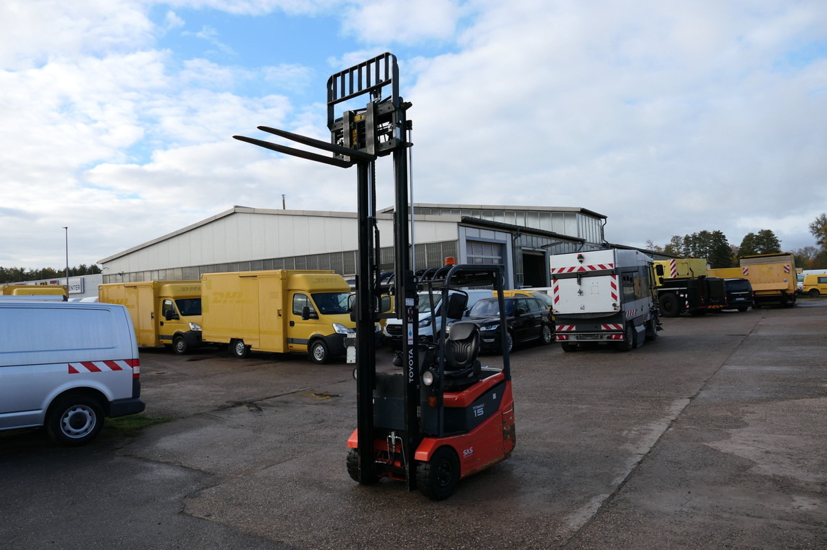 TOYOTA 7FBEST 15 Elektro Batterie 24/2018 3-Rad - El gaffeltruck: billede 1 TOYOTA 7FBEST 15 Elektro Batterie 24/2018 3-Rad - El gaffeltruck: billede 1