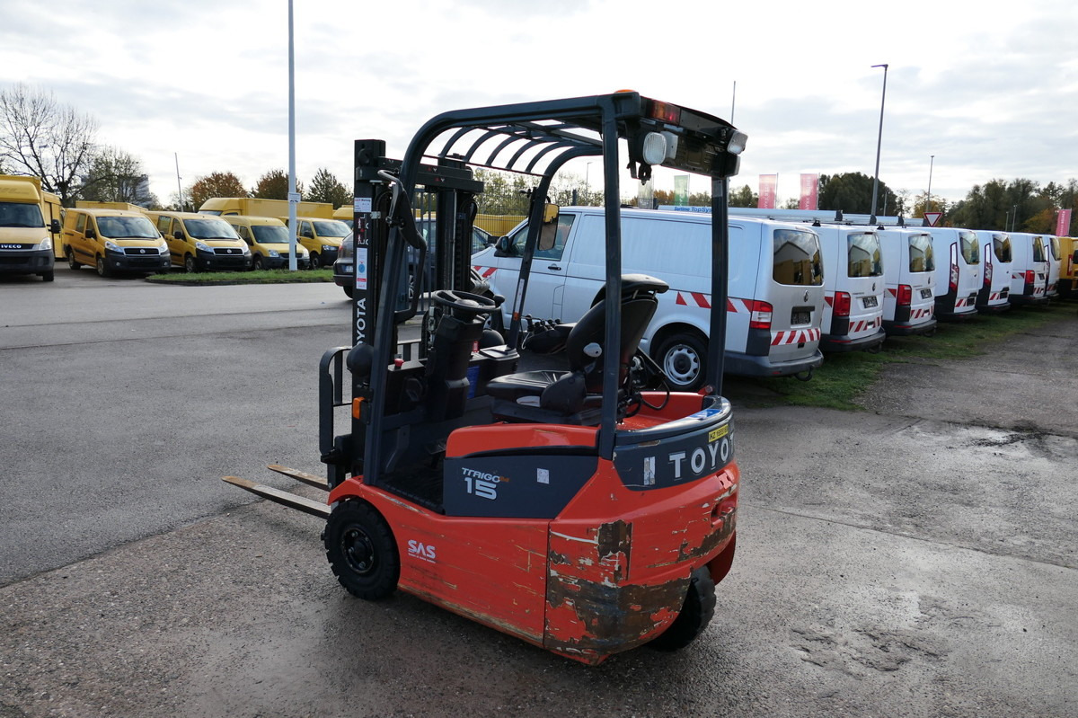 TOYOTA 7FBEST 15 Elektro Batterie 24/2018 3-Rad - El gaffeltruck: billede 5 TOYOTA 7FBEST 15 Elektro Batterie 24/2018 3-Rad - El gaffeltruck: billede 5