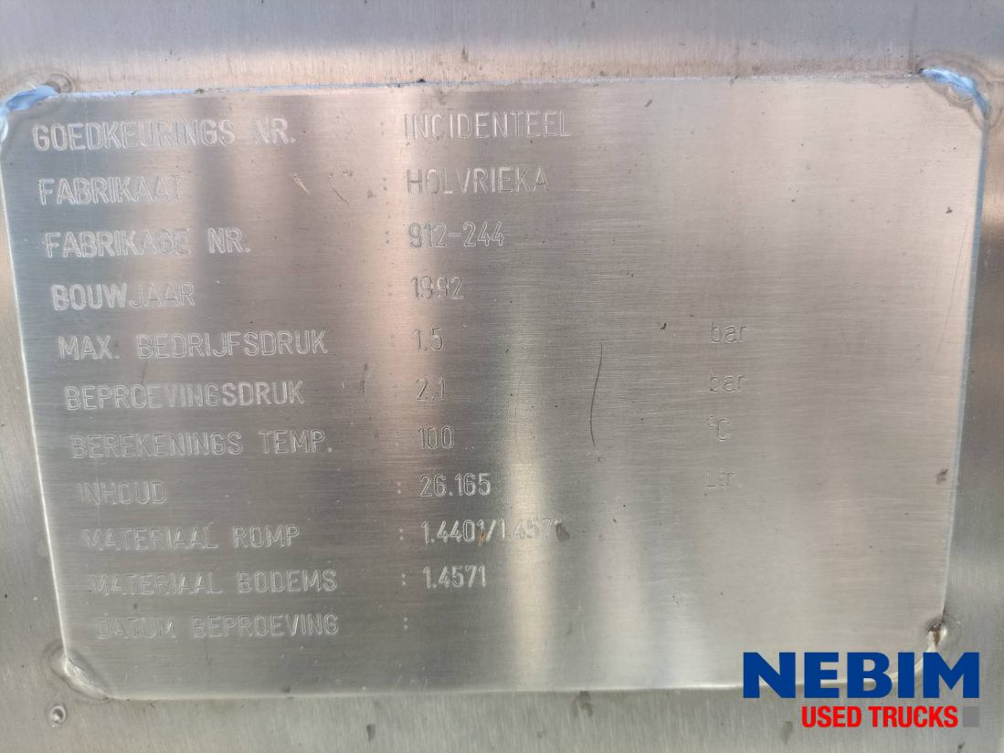 Burg BPO 12-27 Z - Tank 26.165 Ltr - Tanksættevogn: billede 5 Burg BPO 12-27 Z - Tank 26.165 Ltr - Tanksættevogn: billede 5