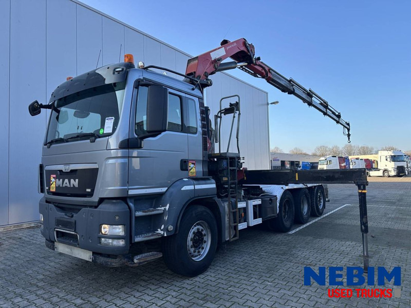 MAN TGS 420 8x4 TRIPLE - HMF 2620 K5 - 22,7t/m CRANE / KRAN - Lastbil kroghejs, Lastbil med kran: billede 1 MAN TGS 420 8x4 TRIPLE - HMF 2620 K5 - 22,7t/m CRANE / KRAN - Lastbil kroghejs, Lastbil med kran: billede 1