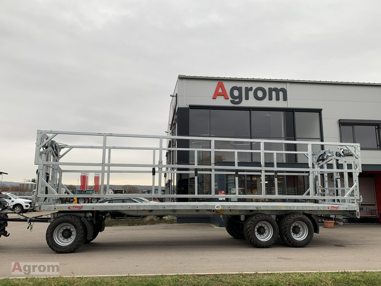 Fliegl DPW 210 BL - Landbrugs anhænger platform: billede 2 Fliegl DPW 210 BL - Landbrugs anhænger platform: billede 2