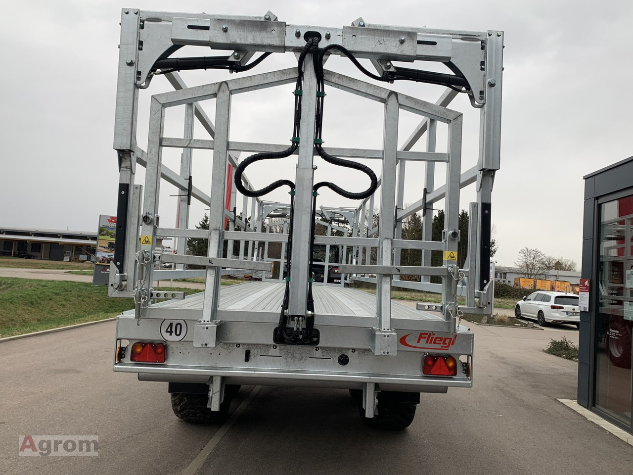 Fliegl DPW 210 BL - Landbrugs anhænger platform: billede 4 Fliegl DPW 210 BL - Landbrugs anhænger platform: billede 4