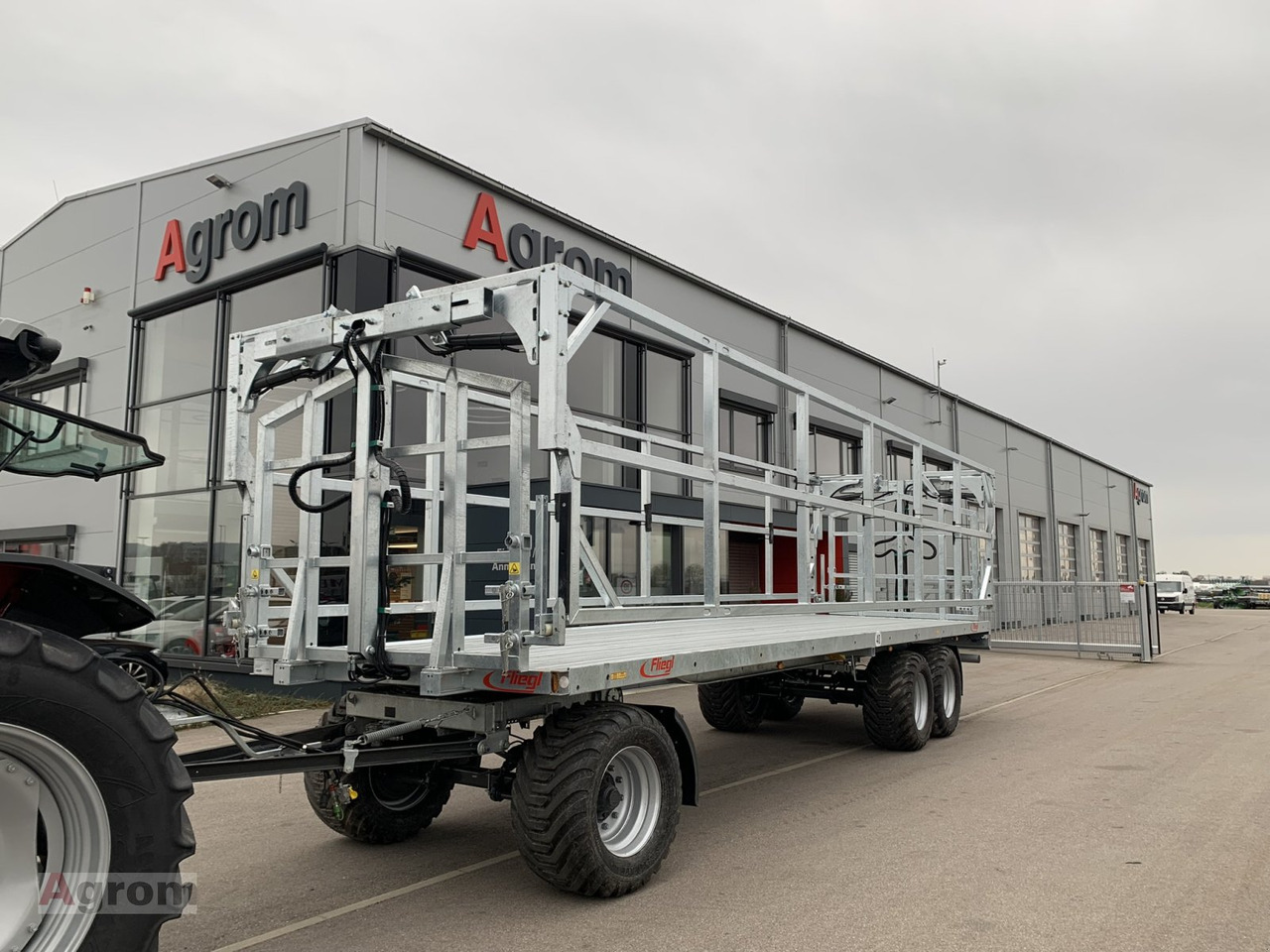 Fliegl DPW 210 BL - Landbrugs anhænger platform: billede 1 Fliegl DPW 210 BL - Landbrugs anhænger platform: billede 1