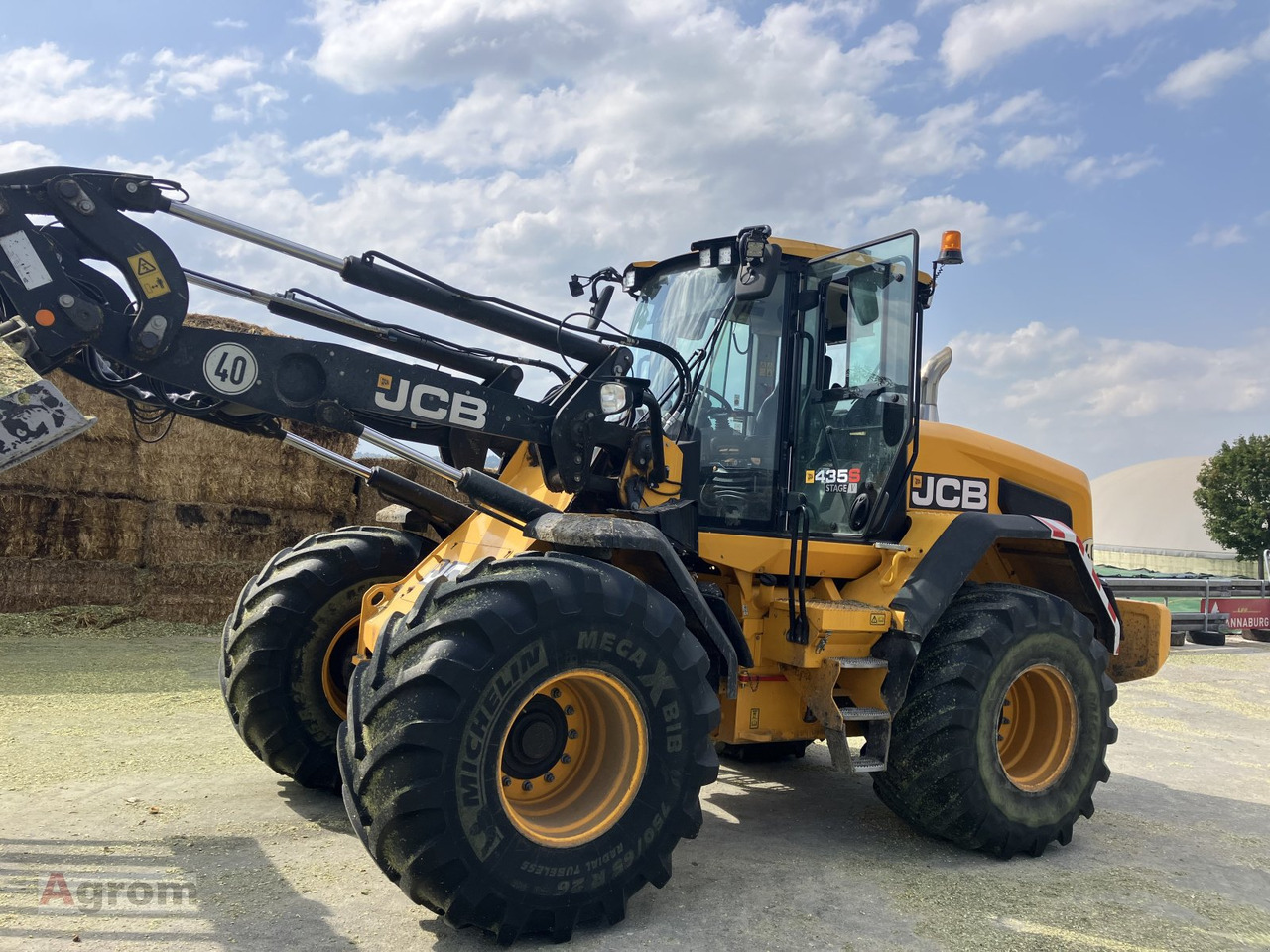 JCB 435 S Agri - Gummihjulslæsser: billede 1 JCB 435 S Agri - Gummihjulslæsser: billede 1