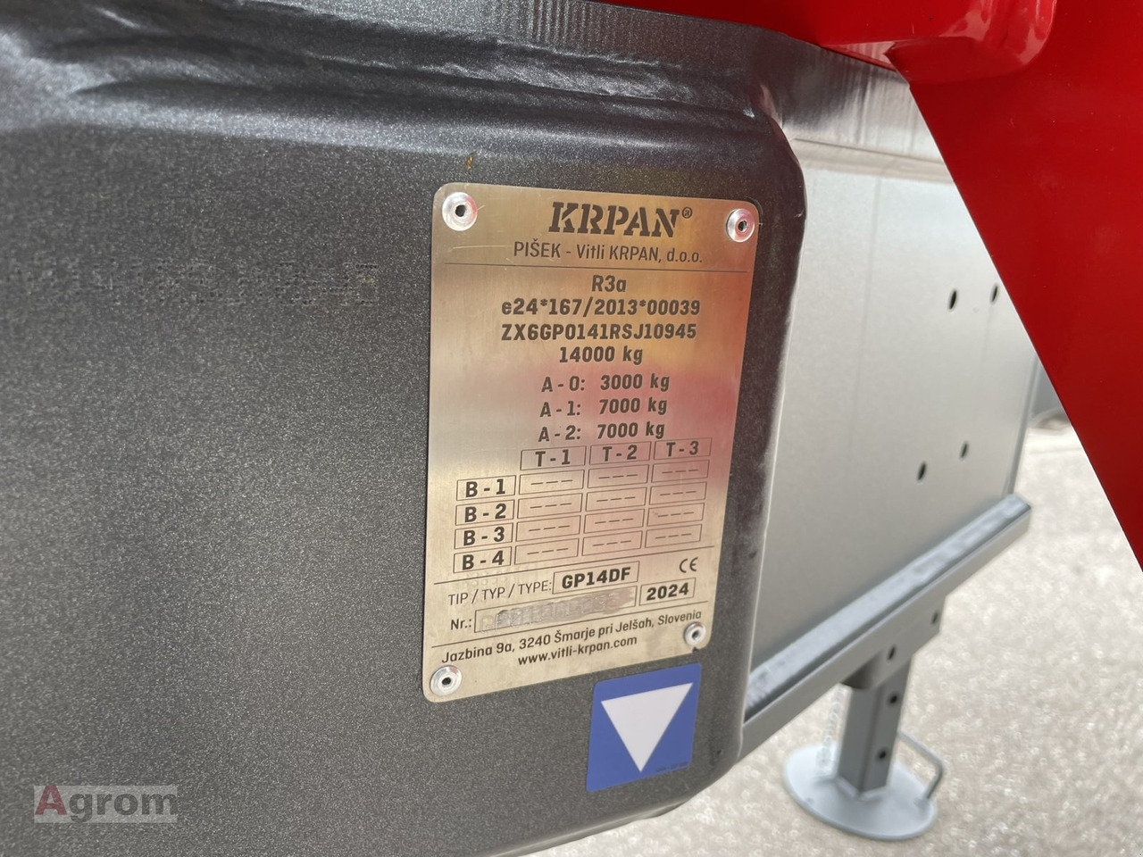 Ny Skovvogn Krpan GP 14 DF + Kran 7,4 K: billede 10 Ny Skovvogn Krpan GP 14 DF + Kran 7,4 K: billede 10