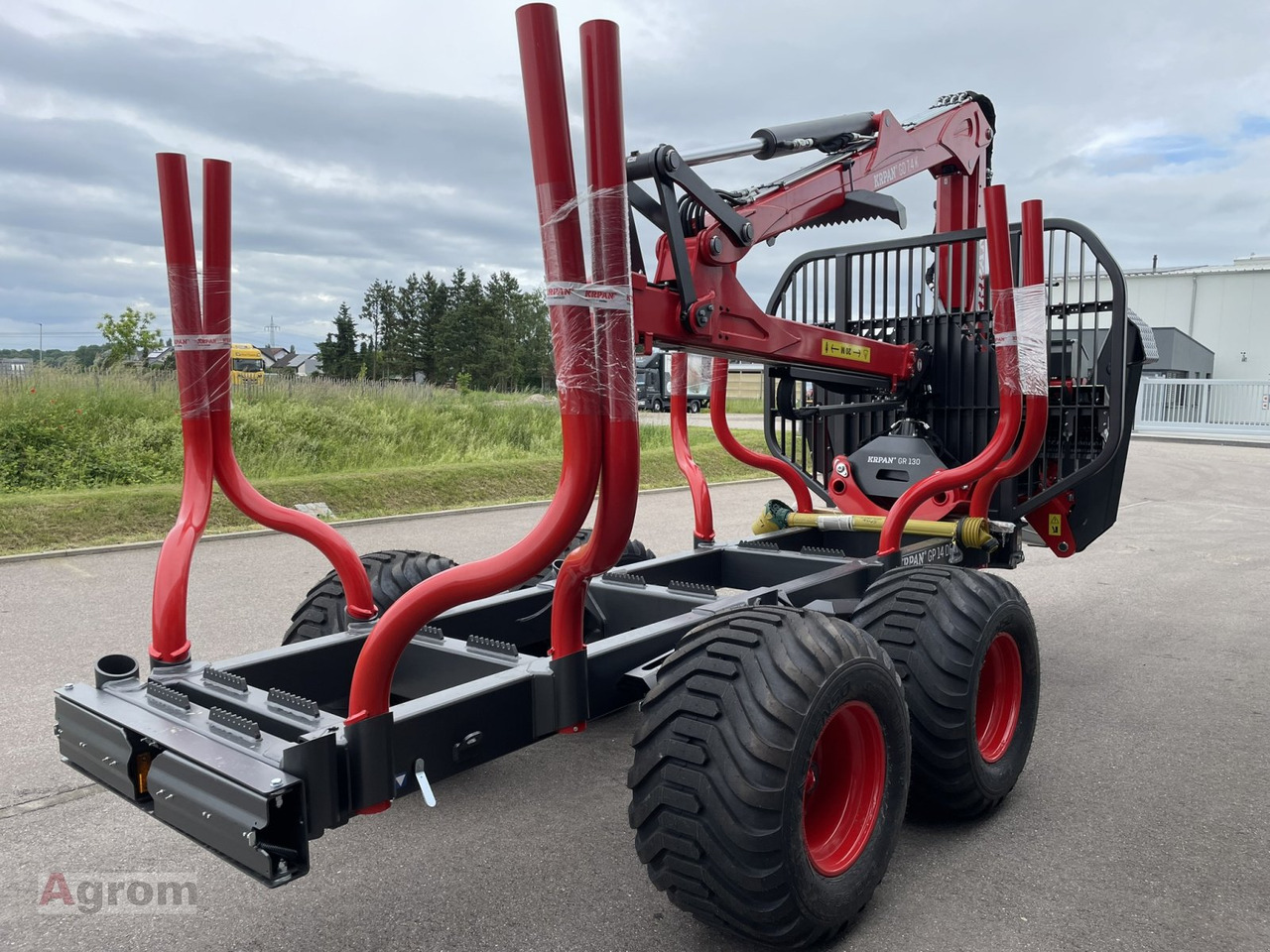 Ny Skovvogn Krpan GP 14 DF + Kran 7,4 K: billede 6 Ny Skovvogn Krpan GP 14 DF + Kran 7,4 K: billede 6