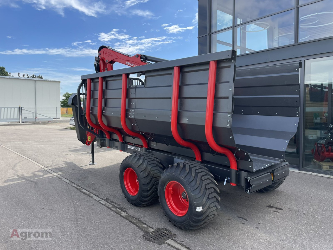 Krpan GP 15 D + Kran 7,4 K - Skovvogn: billede 4 Krpan GP 15 D + Kran 7,4 K - Skovvogn: billede 4
