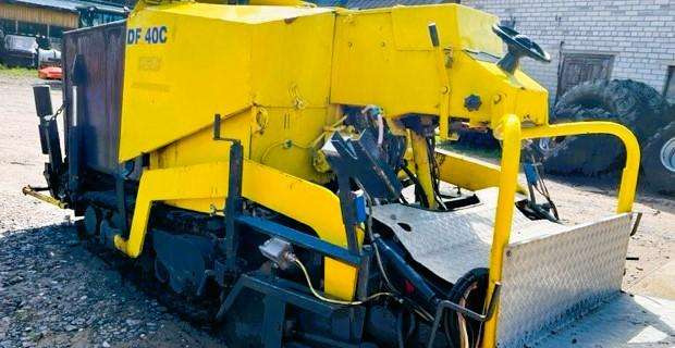 Demag DF 40C - Asfaltudlægger: billede 3 Demag DF 40C - Asfaltudlægger: billede 3