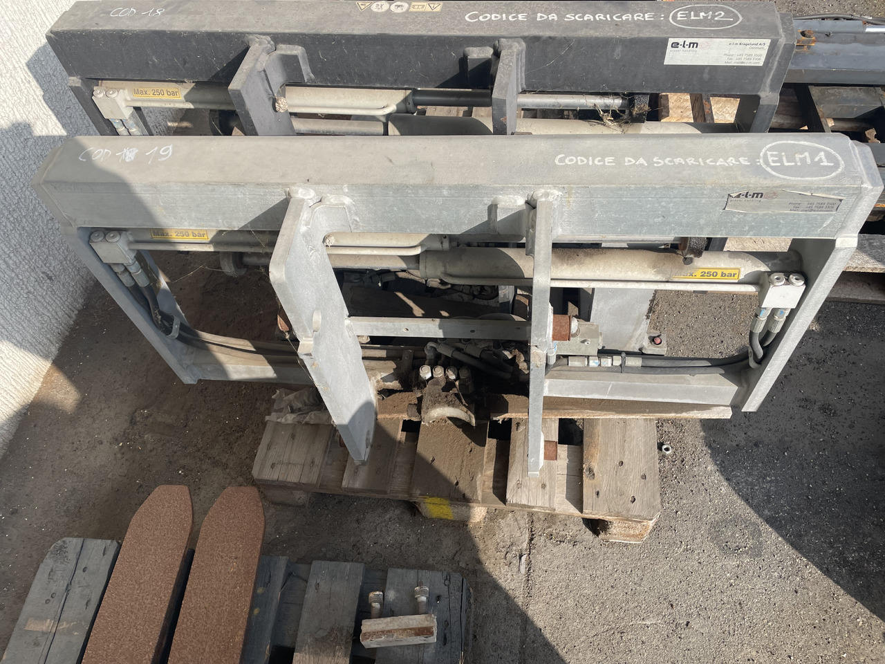 ELM - Gafler for Gaffeltruck: billede 1 ELM - Gafler for Gaffeltruck: billede 1