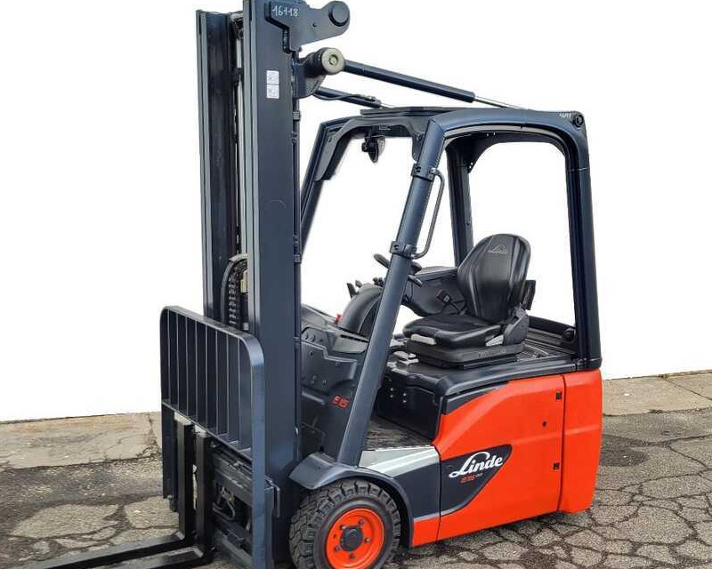 Linde E 15-02/386 (2500 ore) - El gaffeltruck: billede 1 Linde E 15-02/386 (2500 ore) - El gaffeltruck: billede 1