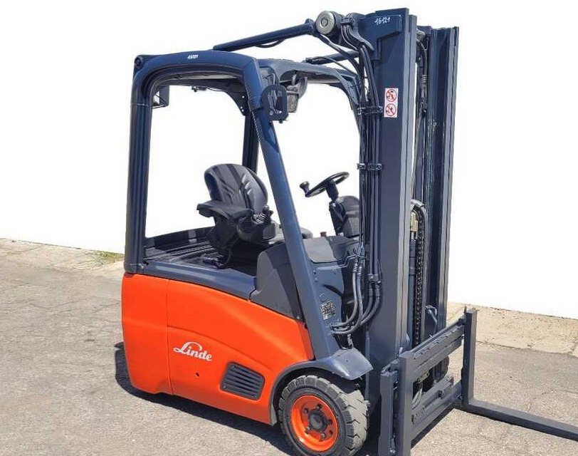 Linde E 16 C-01/386 (batt. 2016) - El gaffeltruck: billede 1 Linde E 16 C-01/386 (batt. 2016) - El gaffeltruck: billede 1
