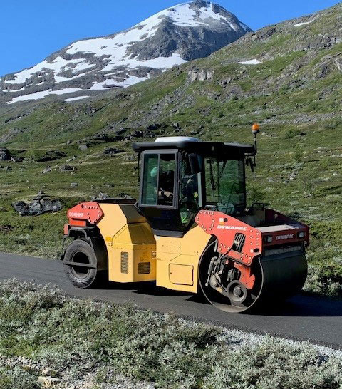 Dynapac CC424HF - Tromle: billede 1 Dynapac CC424HF - Tromle: billede 1