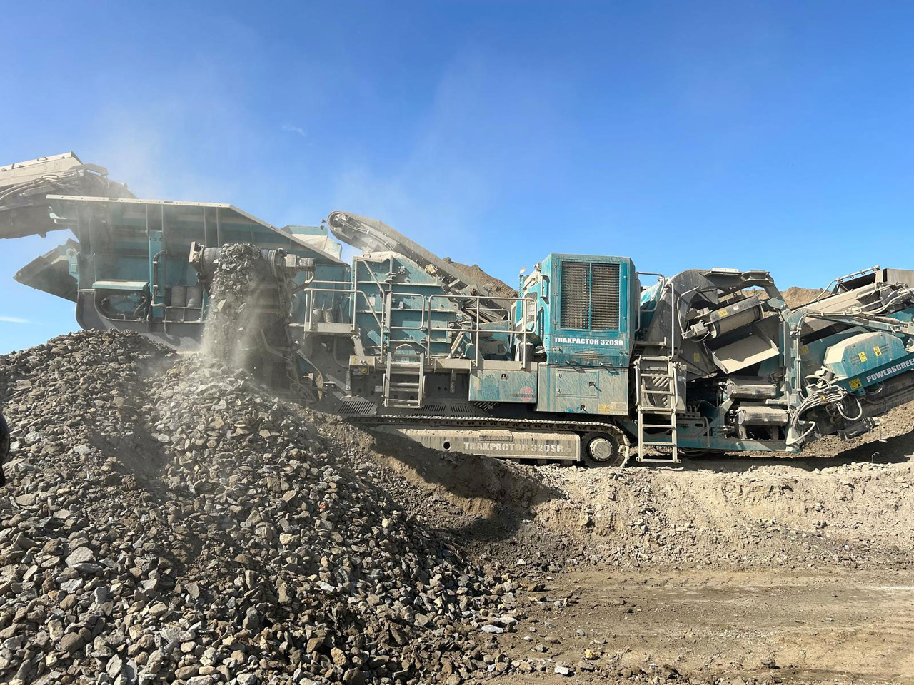 Powerscreen Trakpactor 320SR - Slagleknuser: billede 4 Powerscreen Trakpactor 320SR - Slagleknuser: billede 4