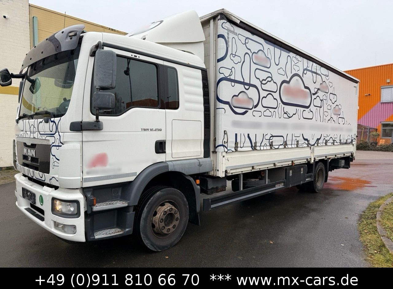 MAN TGM 12.250 Pritsche Plane LBW Schlafkabine Autom - Lastbil med presenning: billede 1 MAN TGM 12.250 Pritsche Plane LBW Schlafkabine Autom - Lastbil med presenning: billede 1