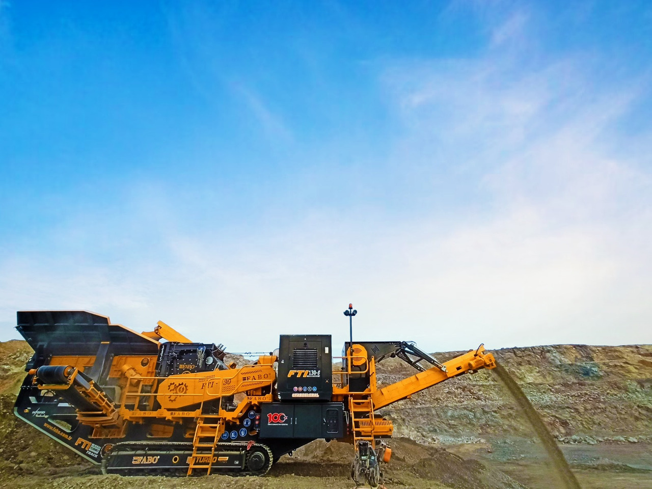 FABO Mobile crusher - Mobil knuser: billede 4 FABO Mobile crusher - Mobil knuser: billede 4