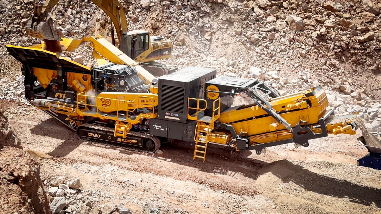 FABO Mobile crusher - Mobil knuser: billede 1 FABO Mobile crusher - Mobil knuser: billede 1