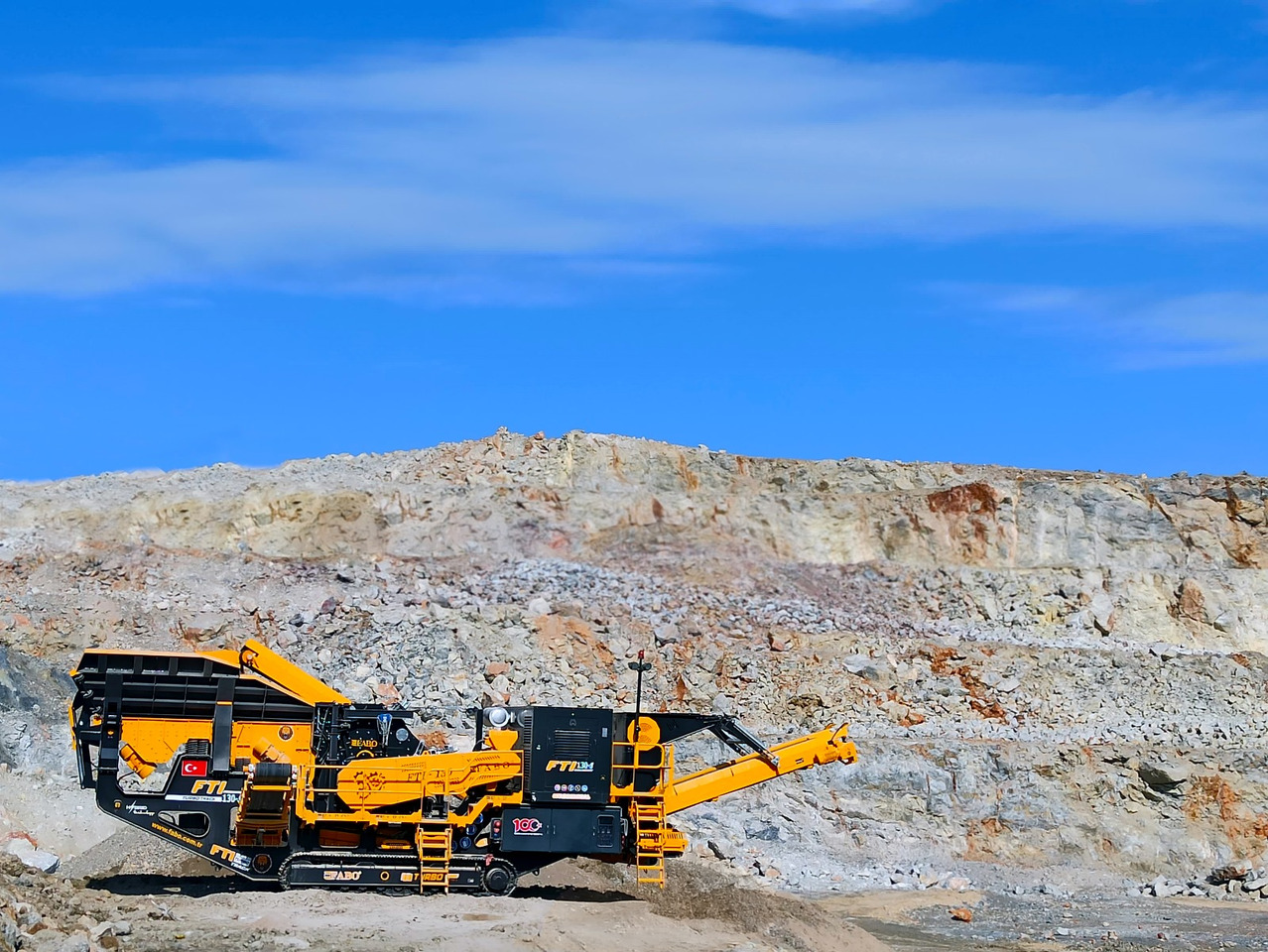 FABO Mobile crusher - Mobil knuser: billede 2 FABO Mobile crusher - Mobil knuser: billede 2