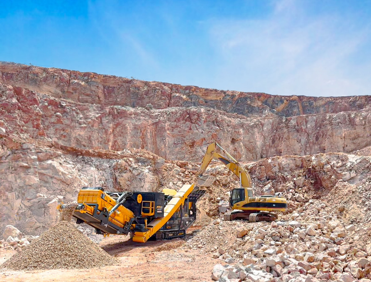 FABO Mobile crusher - Mobil knuser: billede 4 FABO Mobile crusher - Mobil knuser: billede 4