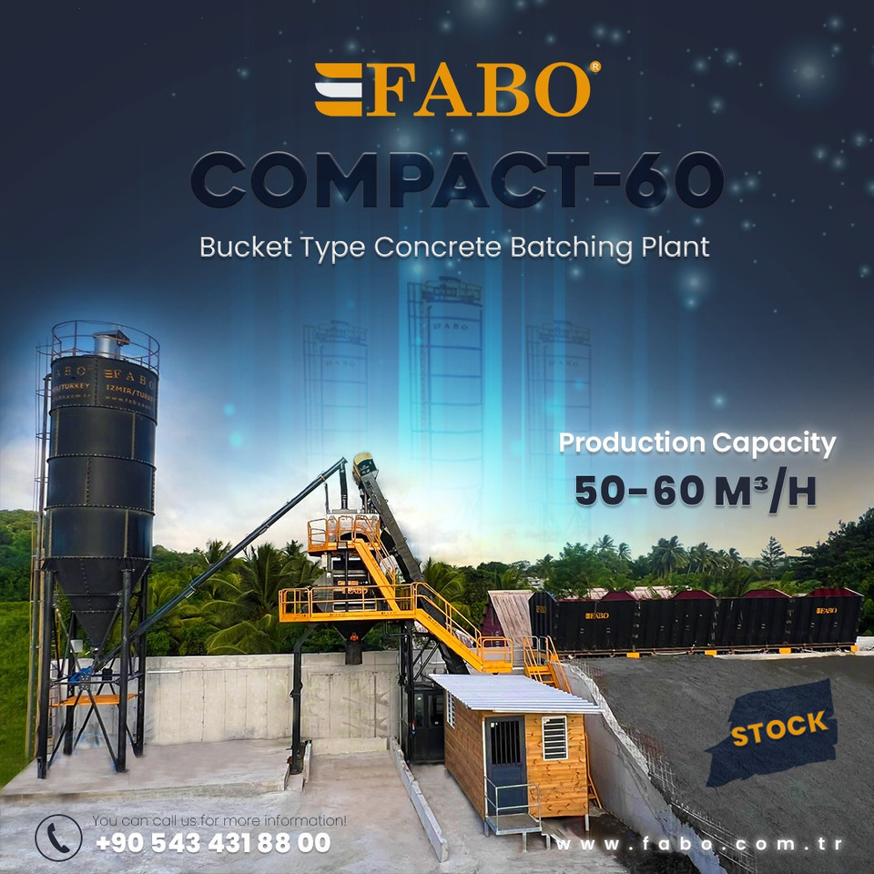 FABO compact concrete plant - Betonfabrik: billede 1 FABO compact concrete plant - Betonfabrik: billede 1