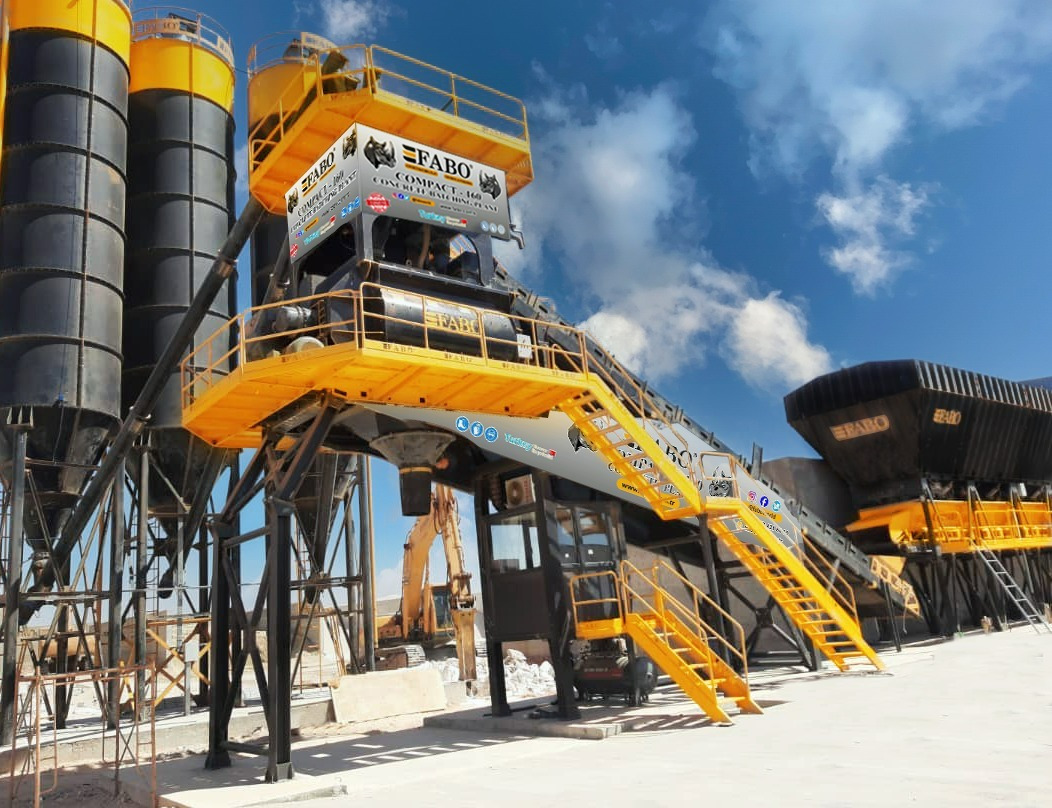 FABO compact concrete plant - Betonfabrik: billede 2 FABO compact concrete plant - Betonfabrik: billede 2